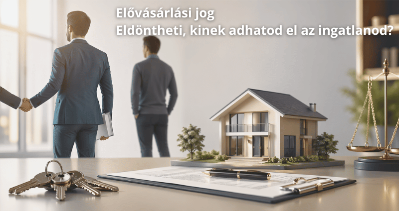 Elővásárlási jog – Kié az elsőbbség, ha eladnád az ingatlanod?