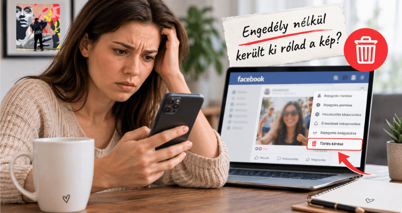 Kép törlése Facebookról